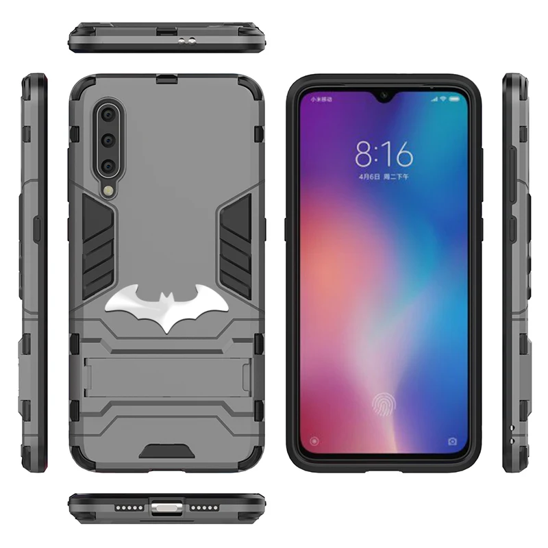 Iron Man Armor Case For Xiaomi Mi 9 8 A1 A2 Lite Max 3 Redmi Note 4 4X 5 6 7 Pro 4A 5A 6A F1 Soft Silicone Hard PC Batman Cover