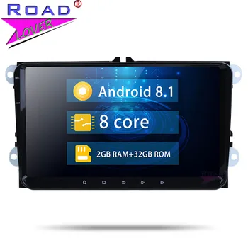 

Car Radio Android 8.1 2 Din Octa Core Car GPS Navigation Autoradio For V W Polo EOS Passat Tiguan Golf Stereo Car Head Unit