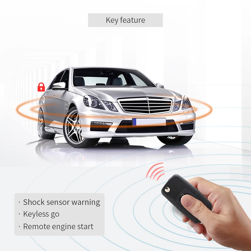 Easyguard компания автомобильный БЕСКЛЮЧЕВОЙ аварийная система пассивное