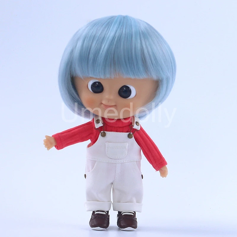 1 шт. милые 1/6 Blyth куклы комбинезон футболки для 1/8 BJD, 1/6 BJD, OB11, Muichan/Ixdoll, Holala куклы одежда аксессуары