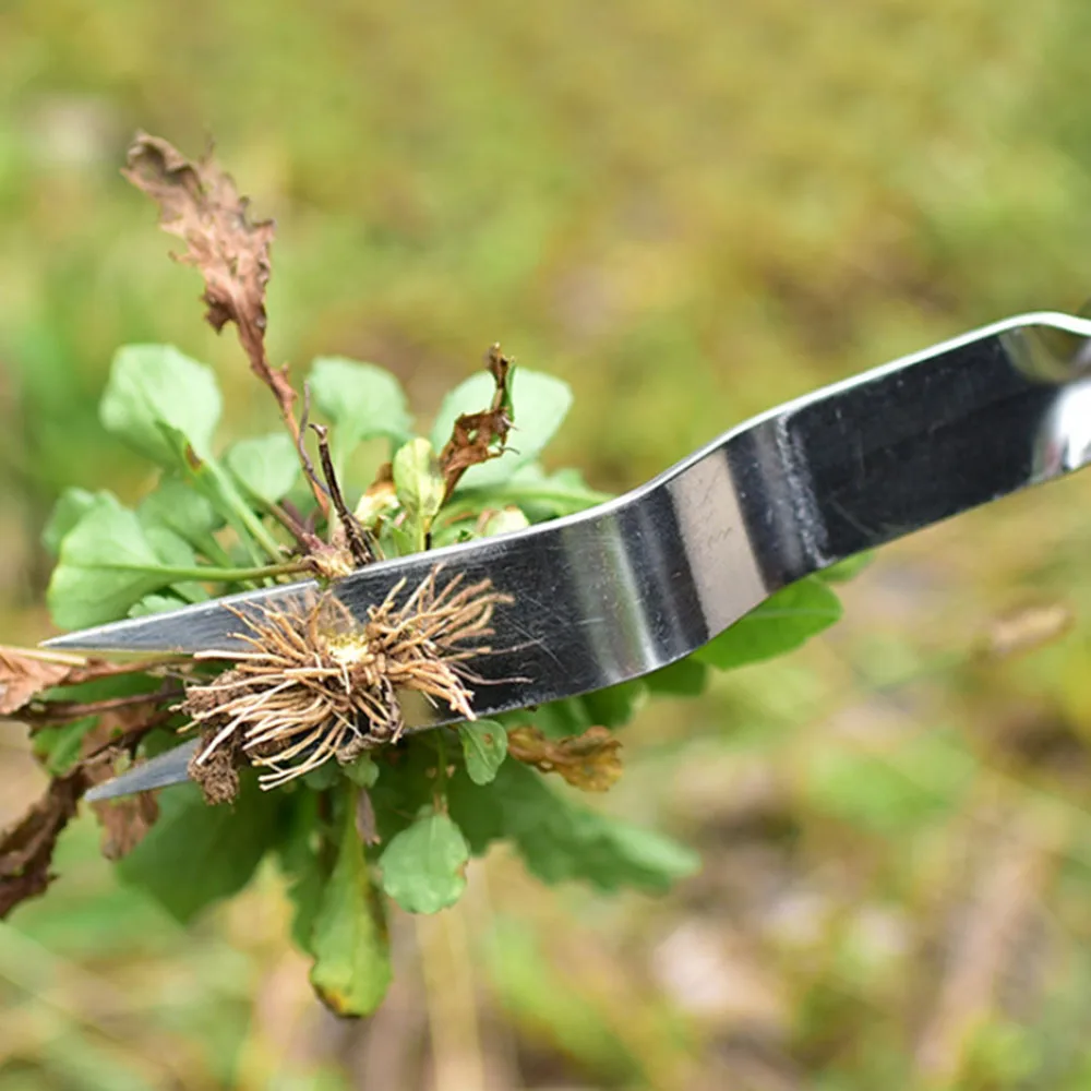 Сад вилка глава Weeder Extractor Патио Сад удалить сорняки отделка лопатой инструменты для снятия заусенцев гаджеты