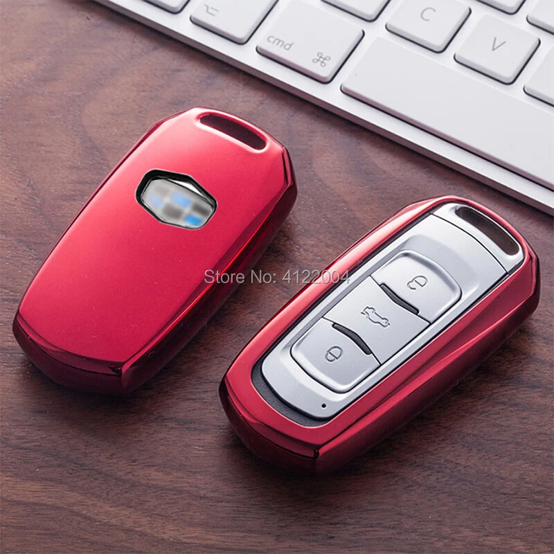 

Soft TPU Car Key Protect Case Cover For GEELY EMGRAND EC7 EC8 EC715 EC718
