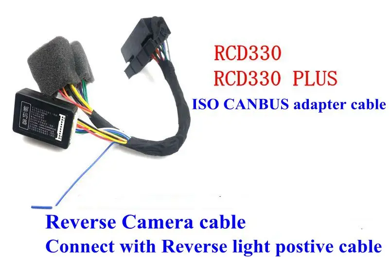 Кабель адаптер Quadlock для VW Golf VI Jetta 5 6 MK5 MK6 Passat B6 Polo RCD330|cable canbus|iso quadlockcanbus decoder |
