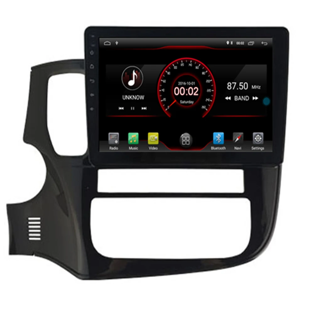 Discount Android Car DVD Gps Multimedia Player For Mitsubishi Outlander xl 3 2012-2018 Navigation Radio Video Audio Player 1