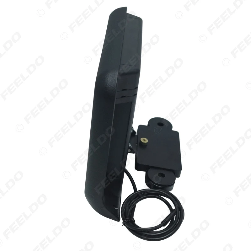 FEELDO 9 дюймов(16:9) подголовник автомобиля мониторы цифровой ЖК AV " HD монитор дистанционное управление черный, бежевый, серый# AM3857