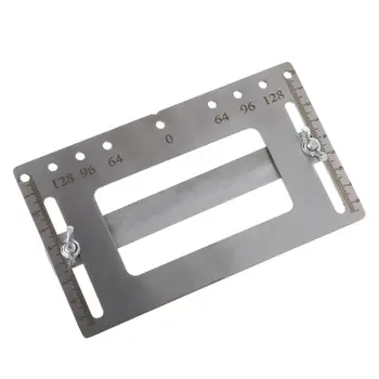 

Cabinet Door Handle Artifact Auxiliary Punch Locator Template Wood Drilling Holes Guide Hardware With Degree Scale