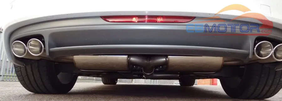 TTS Rear diffuser Replacemen For Audi TTS MK2 8J Sline sport bumper 2007-2013 A068F