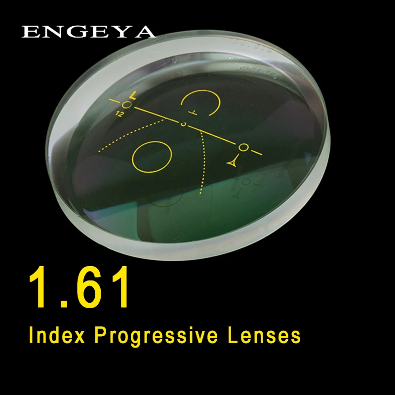 Линзы ENGEYA 1 61 Index асферические полимерные линзы без фокусных расстояний с зеленым