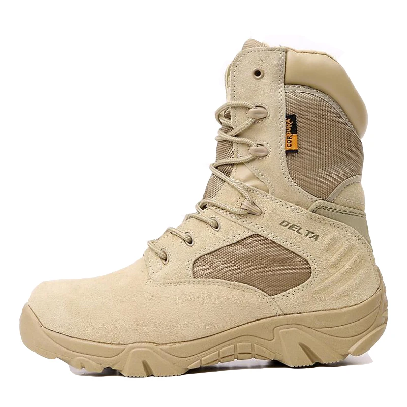 Winter Snow Genuine Leather Men's Desert Military Tactical Winter Snow Genuine Leather Men's Desert Military Tactical