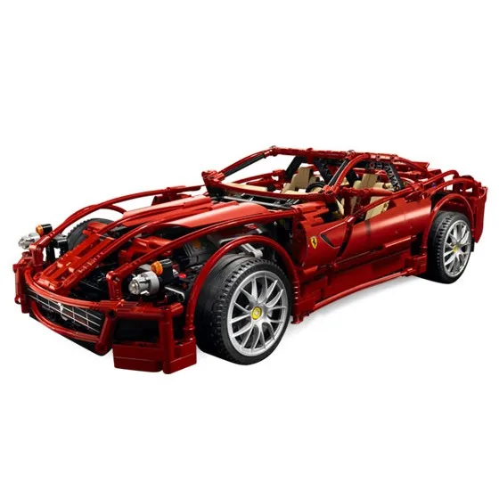 

Decool 3333 Technic 599 GTB Fiorano building Toys for children Toy Set Boy Car Racers Car Gift Compatible with Lepin Bela 8145