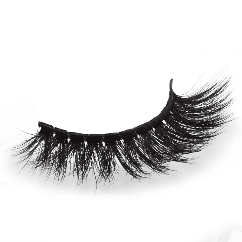 3D Mink hair false eyelashes crisscross cotton stalk 1 pair eye makeup tools 36 silver | Красота и здоровье