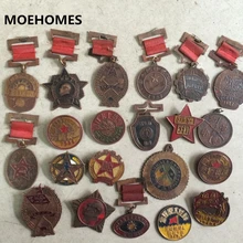 20 шт случайный отправленный Китай каждый период бронзовая честь памятная медаль дружбы металлические украшения ручной работы медаль