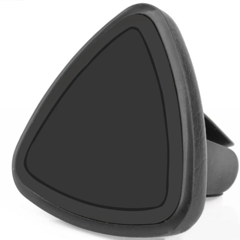 Кронштейн треугольная Подставка Авто вентиляционное отверстие для планшетов магнитное крепление аксессуары автомобильные принадлежности держатели для мобильных телефонов Портативный прочный - Цвет: Черный