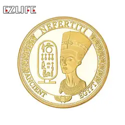 Египетский фараон коллекционированные памятные монеты подарок копия монеты для украшения дома коллекция физических монет BTC495