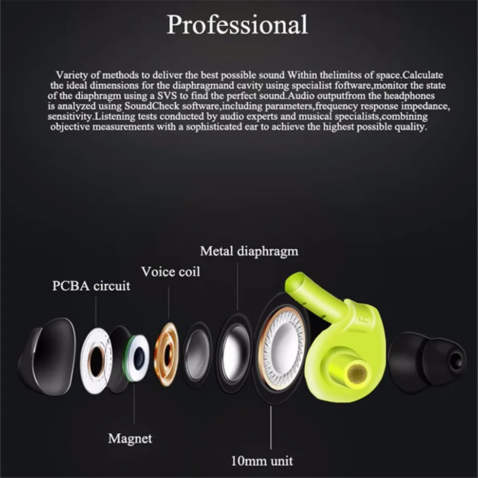 New Waterproof Sport Earphone Running Ear-hook 3.5mm Stereo Bass Noise Cancelling Headset with Mic for iPhone 6 7 Xiaomi Samsung (6)