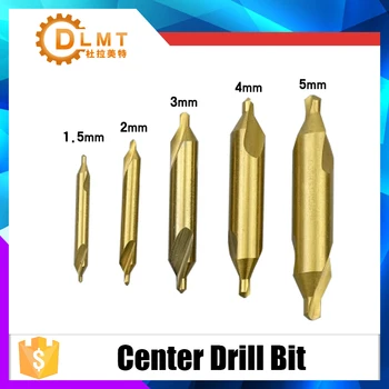 

Free Delivery 1.0mm~5.0mm 10pcs HSS CO M35 60 degrees Containing cobalt spiral center drill Processing of stainless steel etc