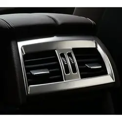 Подкладке сзади Кондиционер Vent Выход Обложка отделка 1 шт. для BMW X5 F15 2014 2015