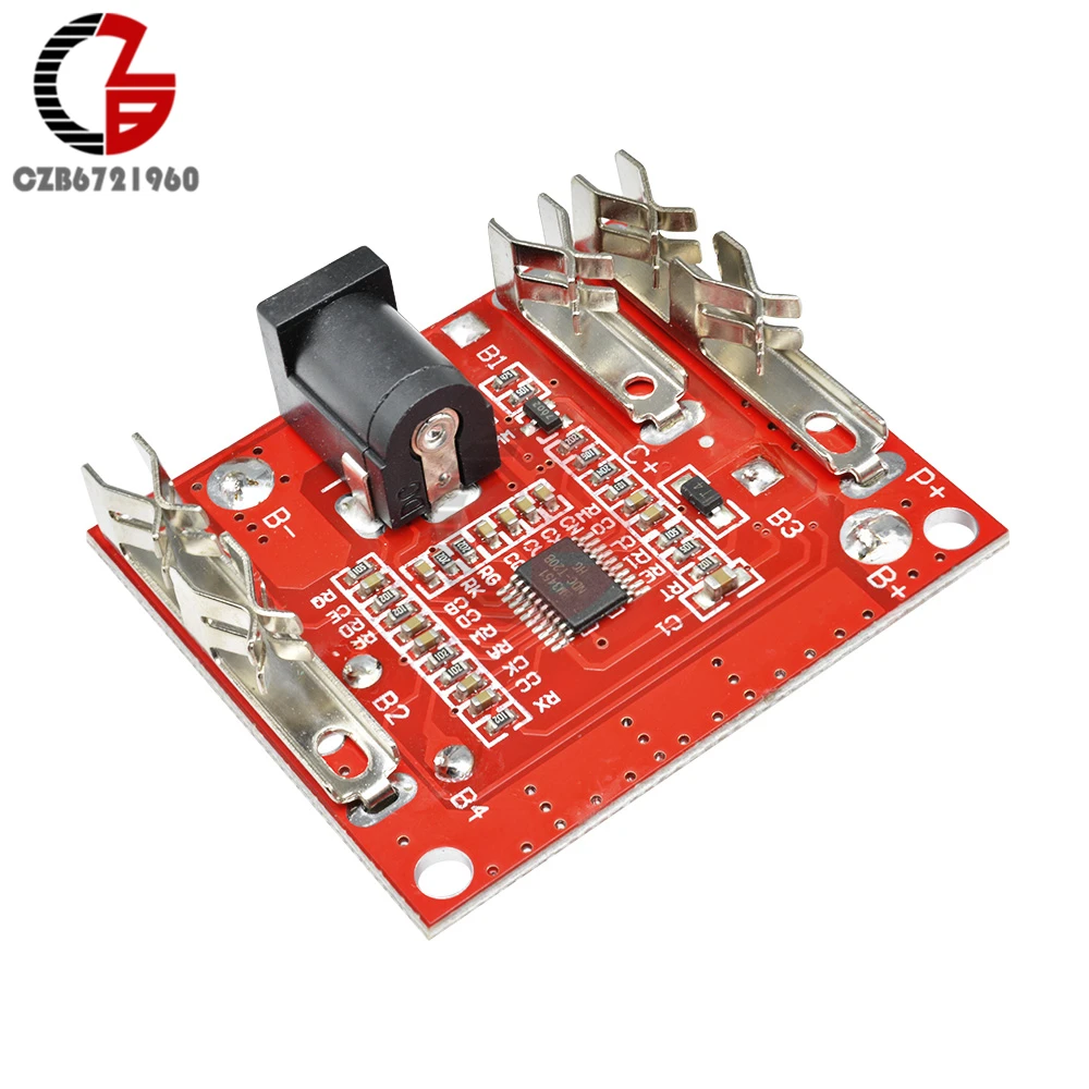

5S 18/21V 20A 18650 Li-Ion Lithium Battery Pack Charging Protection Board Over Temperature Voltage Current Short Circuit Protect
