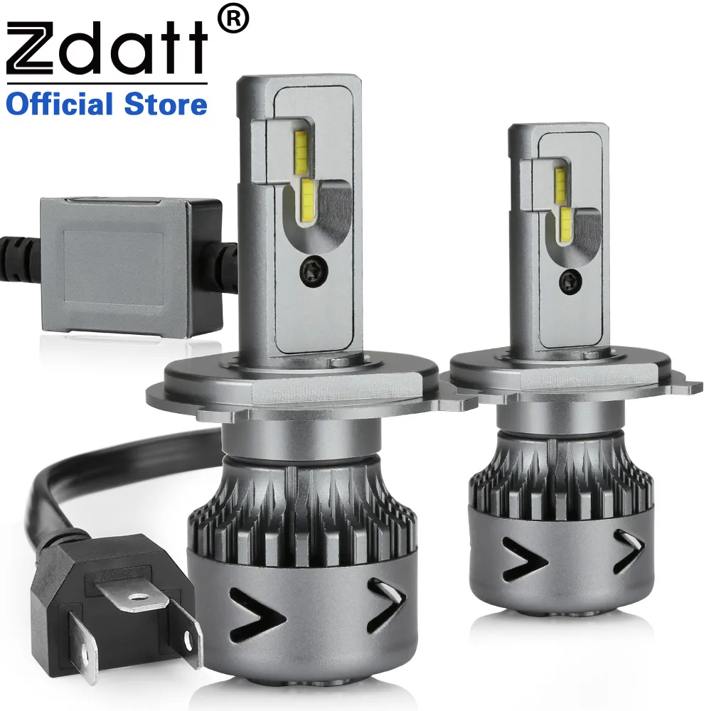 Zdatt CSP Led Headlight Bulb H4 H8 H9 H11 9005 HB3 100W 12000LM Auto Car Light 12V Canbus Automobiles 6000K lampada White Zdatt CSP Led Headlight Bulb H4 H8 H9 H11 9005 HB3 100W 12000LM Auto Car Light 12V Canbus Automobiles 6000K lampada White