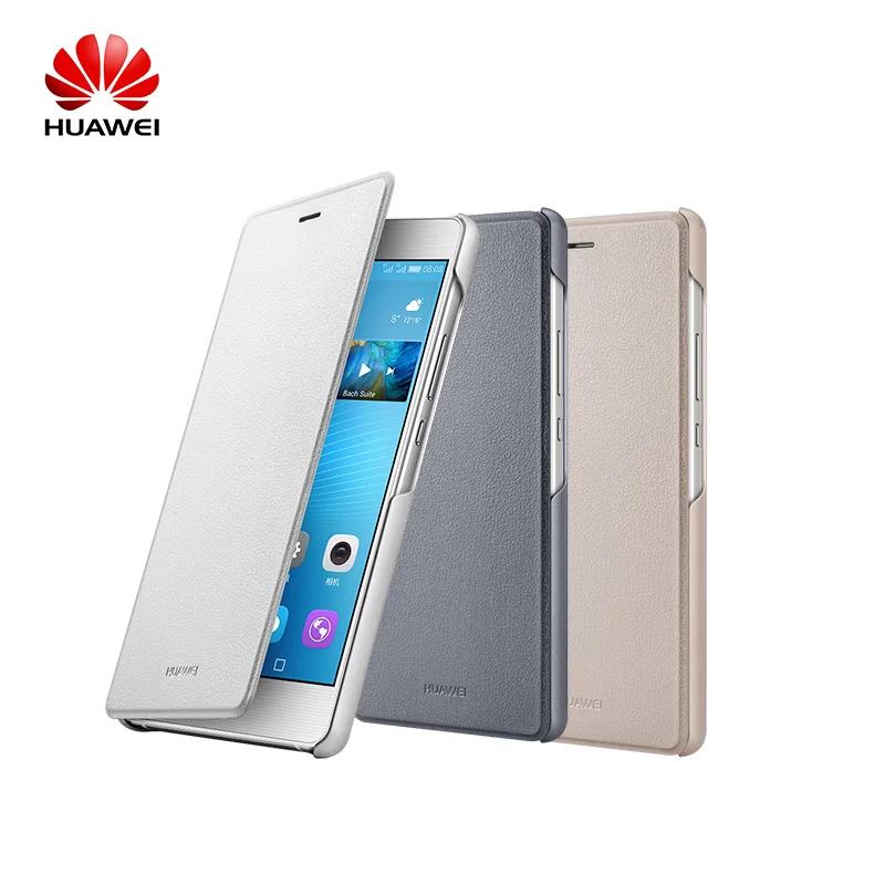 Официальный чехол Huawei P9 lite флип-кейс для смартфона телефона с защитой от царапин