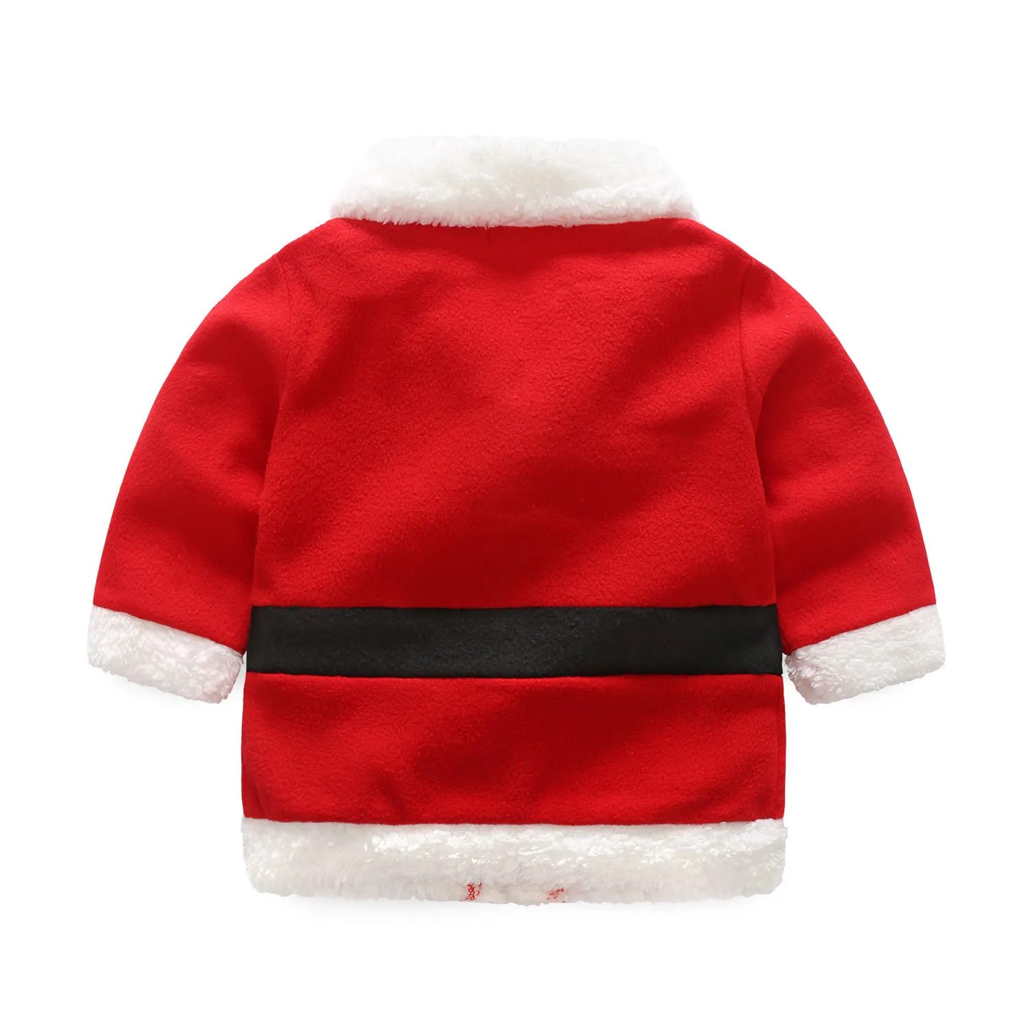 Christmas Baby Clothing Set Toddler Baby Santa Claus Xmas Clothes Set Coat Pants Hat 3pcs Suit for Boys Girls New Year Costume