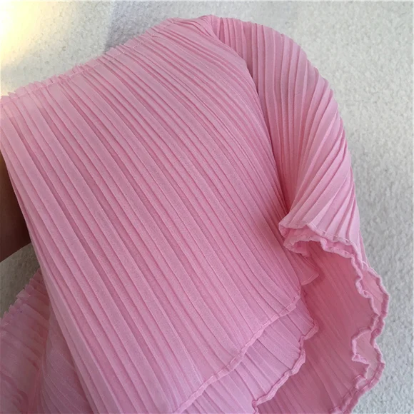 2 м/лот, 17 см, розовый цвет, сделай сам, качественное шифоновое кружево, оборки, Складывающийся подол, супер широкий, Lngthened, свитер, юбка, подол, кружевные аксессуары, Z1201