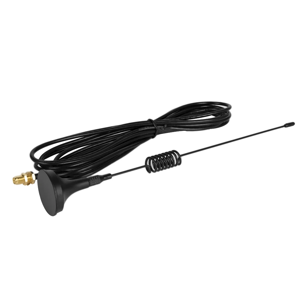 SMA F автомобильная антенна двухдиапазонная UHF/VHF 144/430MHz 2 15/3.0dBi с высоким