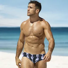 AustinBem бренд Для мужчин купальники Для мужчин плавание брюки модные плавательные шорты Animal сексуальные треугольные Плавание Нижнее белье 206