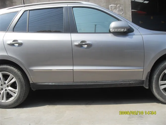

for Hyundai IX45 2013 2014 side door Skirt Molding Trim 4pcs