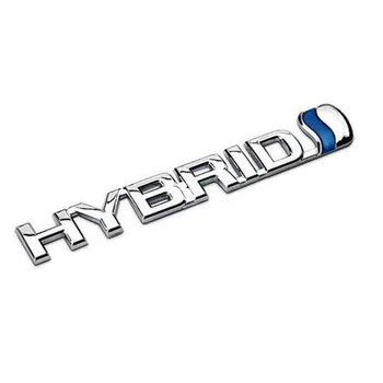 

Jdm Sticker 3D Metal HYBRID Car Sticker Emblem Badge For Universal Cars Moto Bike Decorative Accessories Funny Car Stickers
