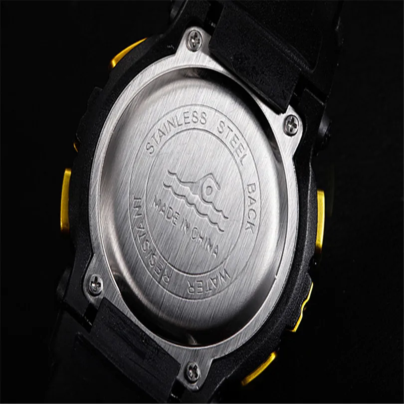 2019 New Fashion Men Watch  Boy Digital LED Quartz Alarm Date Sports Waterproof Wrist Watch  Compass For Sport Man #4m15 (13)