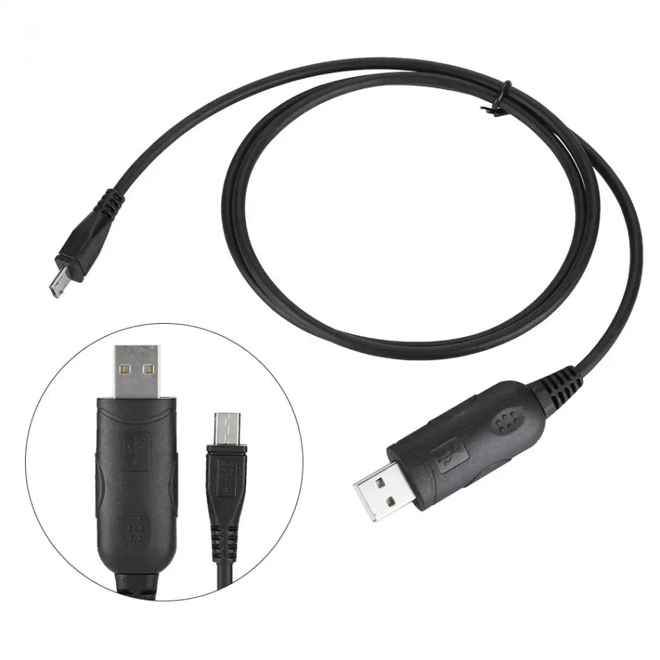 Стабильная передача данных USB кабель мини-usb+ USB для Motorola XIRP3688/DEP450 черный Лидер продаж