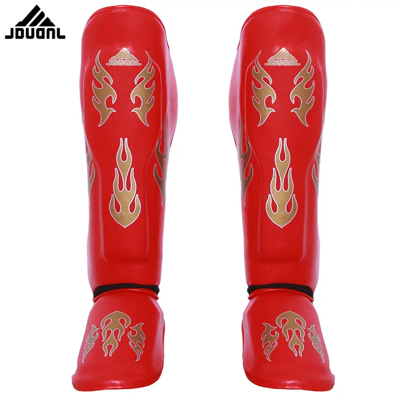 MMA Shin & Instep Guards - Muay Thai Kickboxing Leg Protectors For Adults & Youth 9 thumbnail image