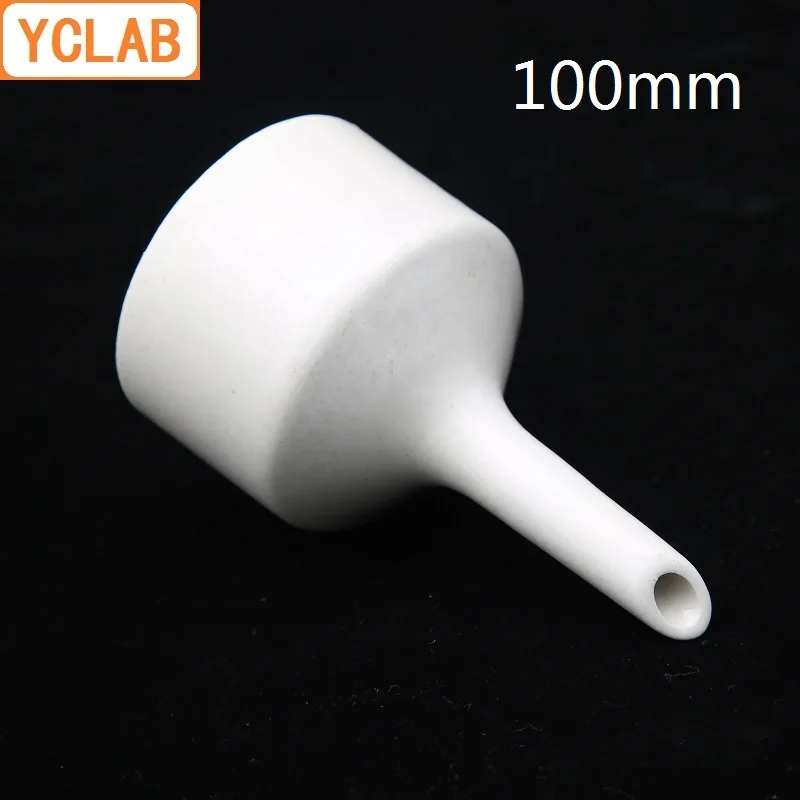 YCLAB 100 мм Buchner Воронка Китай Керамическая керамика фарфоровая посуда земляной лаборатория химическое оборудование