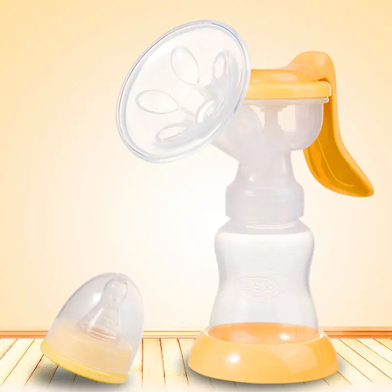 Высококачественные ручные молочные насосы мощная грудь насосы бутылочка для кормления грудью BPA Бесплатный молочный насос