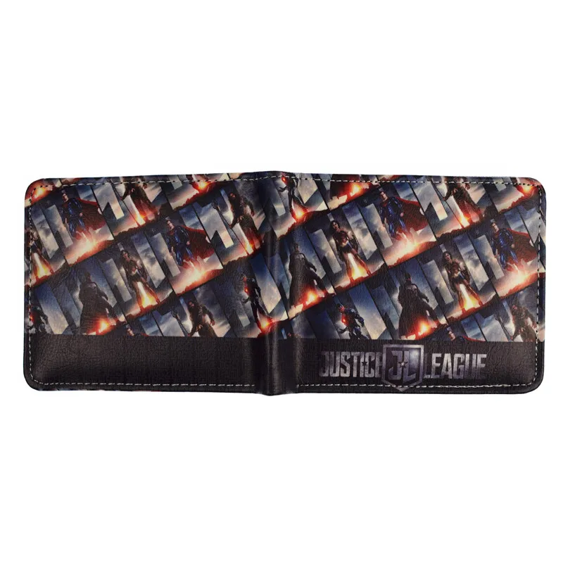 Fvip Аниме DC кошелек Лига справедливости Аквамен короткие бумажник Высокое качество мешок денег с карман для монет человек Для женщин