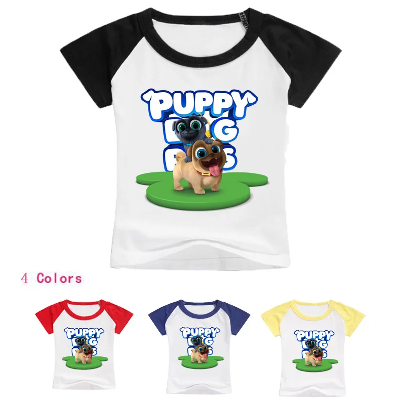 Z&Y 2 16Years New Arrival 2018 Summer Puppy Dog Pals Clothes Baby Boy
