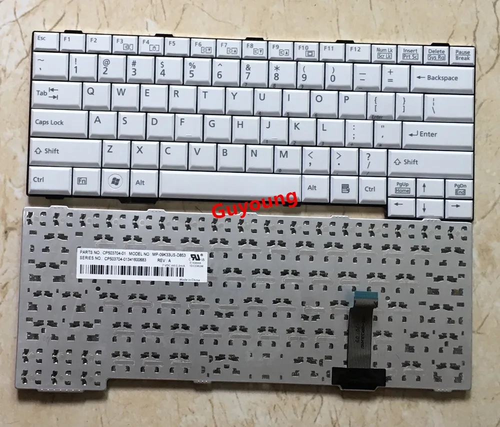 Английская клавиатура для fujitsu Lifebook SH761 SH561 SH760 SH560 S761 S561 A552 A561 SH792 T901 S762 S560
