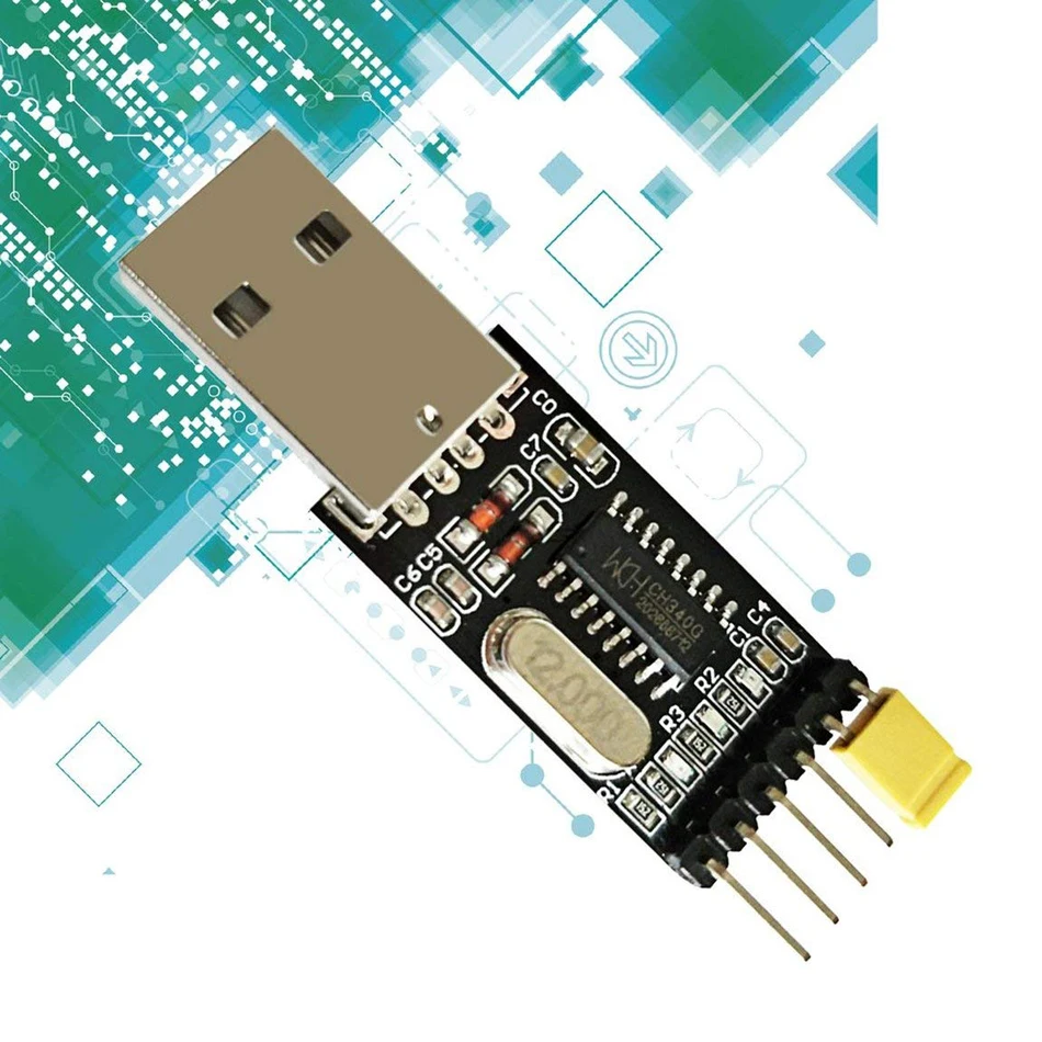 Преобразователь USB в TTL UART модуль CH340G CH340 3 В 5 переключатель|Интегральные схемы| |