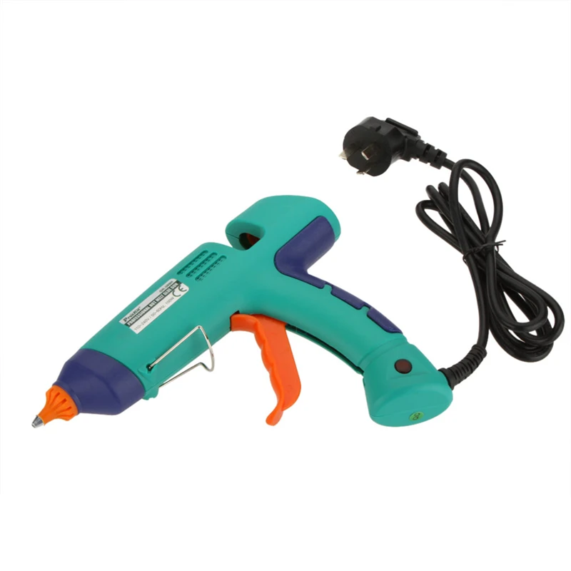 

GK-389H Power Tool Professional 100W Melt Hot Glue Gun With LED Indicator For Adhesive Cardboard Boxes pistolet a colle