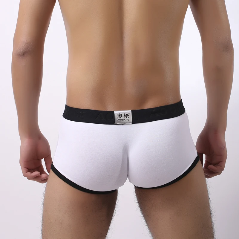 Buy 1 pcs cotton personality Men's underwear powder printing from