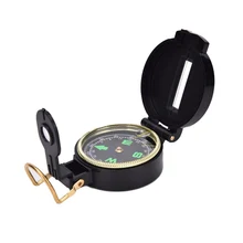 Металлический компас с лупой Военная походная направляющая компас