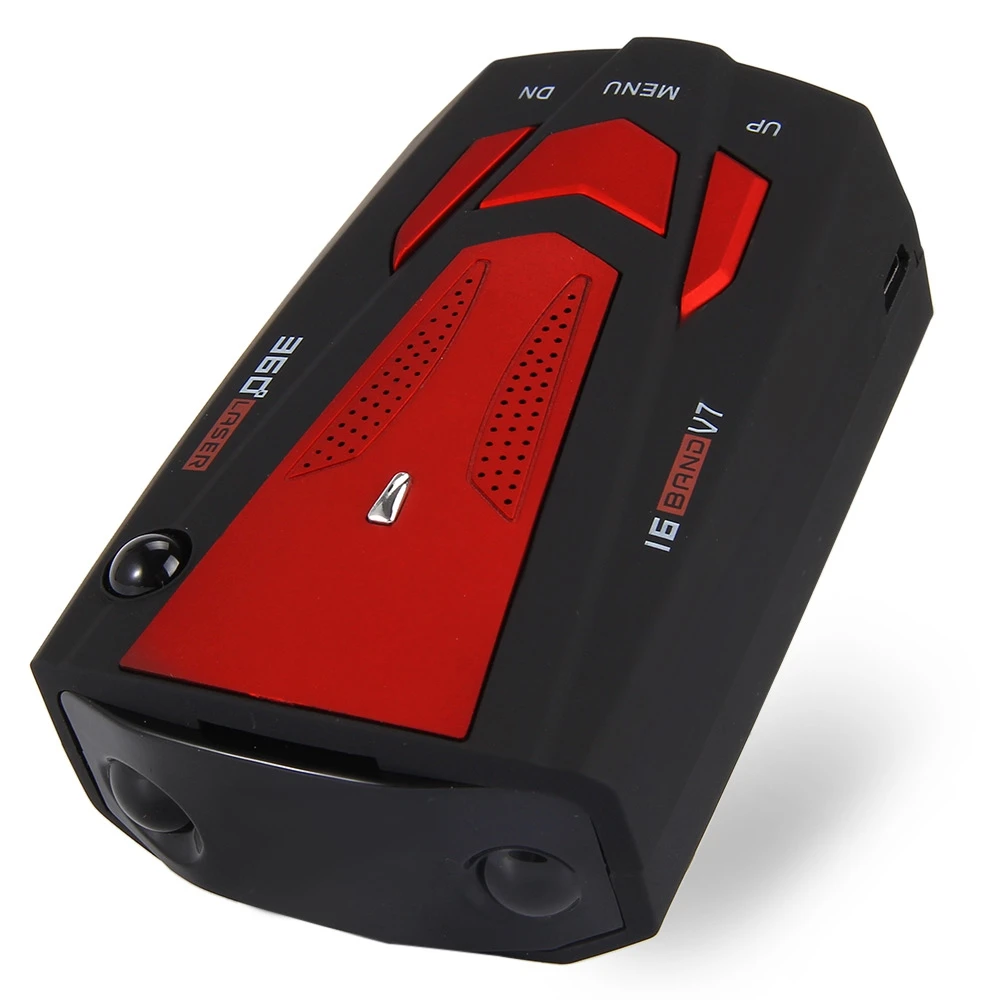 VicTsing Car Trucker Speed V7 Radar Detector Voice Alert Warning 16 Band Auto 360 Degrees LED Display English Russian Blue Red   (1)