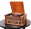 Виниловый граммофон HX Classic в ретро-стиле с функцией Bluetooth и радио 220 В ► Фото 3/6