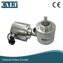 CALT 4096 12bits Mechanical Multi turn Absolute Encoder CAX60 with SSI RS485 Modbus RTU output