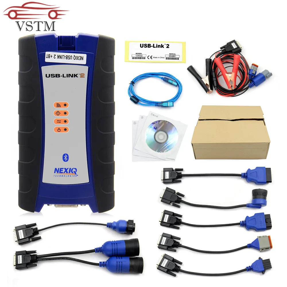 

DHL Free Diagnostic-tool Auto Heavy Duty Truck Scanner tool NEXIQ USB Link better than DPA5 nexiq 125032 usb link All Installers