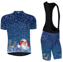 2015 Latest Christmas cycling clothes sports shirts breathable quick-drying Christmas shirt Custom team clothing