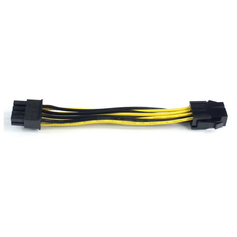 En Labs 10 см PCIe 6pin 8pin адаптер PCI e 6 контактный штекер 8 гнездо конвертер для Express