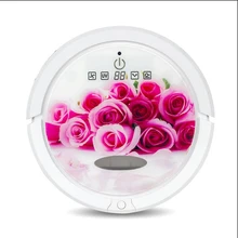 rose robotic vacuum cleaner ,AUTO anti-falling li-battery self-chage dommy wall ultrasonic wave and sterillization