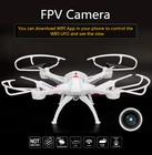 Cheap 2017 WIFI FPV Quadcopter RC Quadcopter Remote Control Helicopter WIFI Phone Control Headless Mode Drone With 2.0MP HD Camera